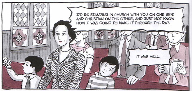 From Alison Bechdel's "Are You My Mother?" (Image courtesy of http://www.hoodedutilitarian.com)