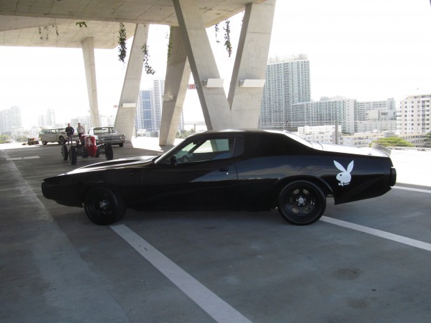 Richard Phillips made this Playboy car in collaboration with Playboy. Insert some type of "the world of art and commerce has come full circle" joke here. Ugh.