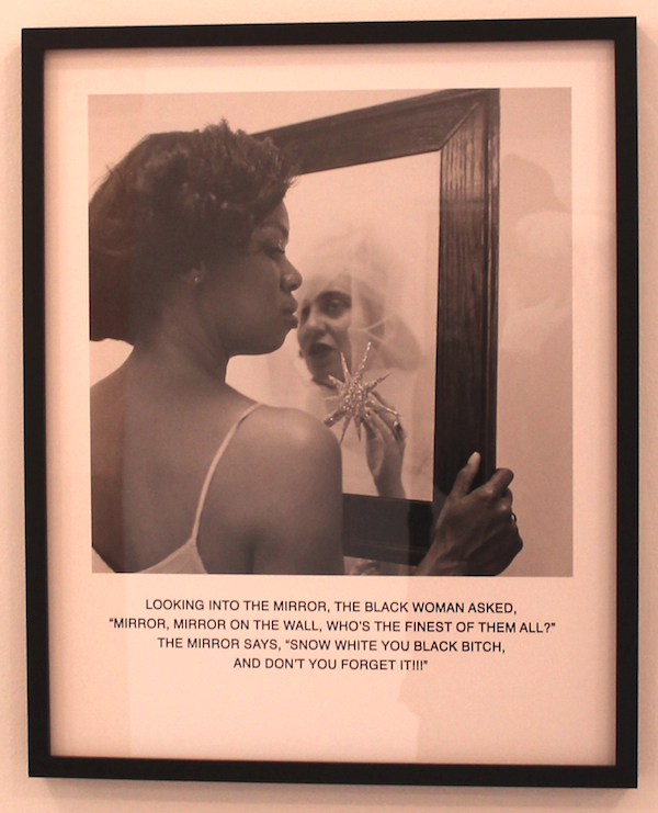 Carrie Mae Weams's "Mirror Mirror" (1987-2012) is one of many to call out the culture's silent brutality...