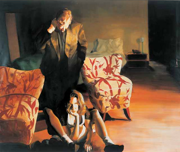 Eric Fischl, "The Bed, The Chair, The Sitter" 1999