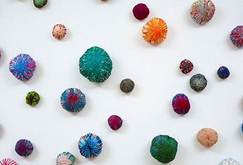 Sheila Hicks, who's showing  this week at Sikkema Jenkins & Co. and the Whitney Biennial.