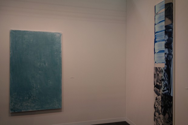 John Zurier and David Reed at Peter Blum Gallery