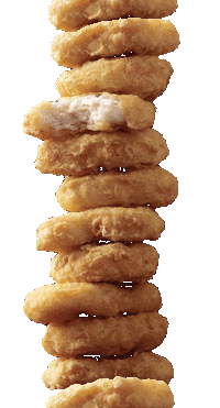chicken nuggets endless tower