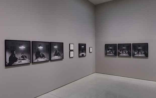 Installation view of Carrie Mae Weems: Thirty Years of Photography and Video. Image courtesy of the Guggenheim.