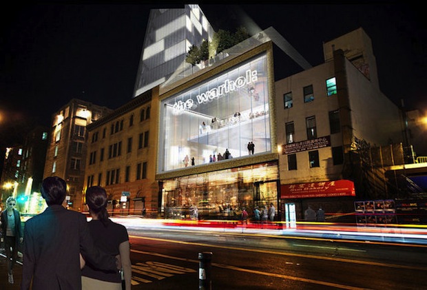 Rendering of the proposed Warhol Museum as part of the SPURA/Essex Crossing development (Image courtesy of http://untappedcities.com)