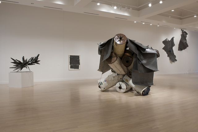 Installation view: "Nancy Rubins: Drawing, Sculpture, Studies", Weatherspoon Art Museum, the University of North Carolina at Greensboro, 2014. Photo: Dan Smith.