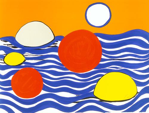 Alexander Calder, "Waves," 1973.