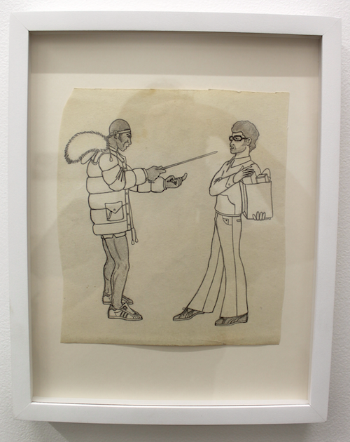 Jamel Shabazz, anonymous child's drawing from a mentorship 