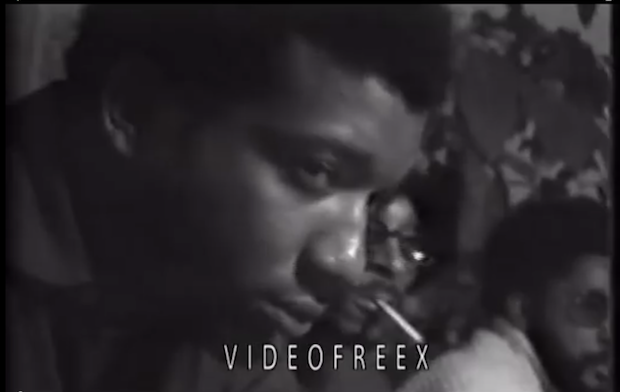 Image of Fred Hampton's interview with Videofreex