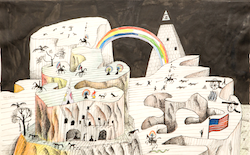 Post image for Recommended Shows: Downtown, Michael Bell-Smith; Uptown, Saul Steinberg