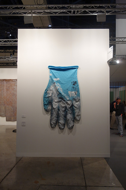 Amanda Ross-Ho, Blue Glove, 2014.  