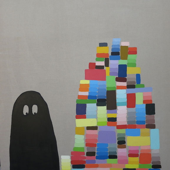 You Can Build a Mountain of Happiness but the Ghosts are Always There, 2014
