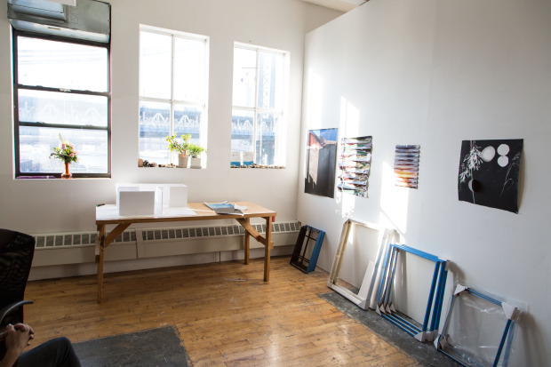 Just a preview of what your free studio space in DUMBO might look like. Courtesy of the Sharpe-Walentas Studios.