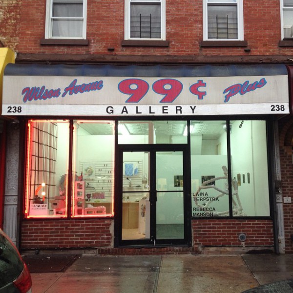 Opened in 2014: 99 Cent and Handjob Gallery and Store. Photo courtesy the gallery.