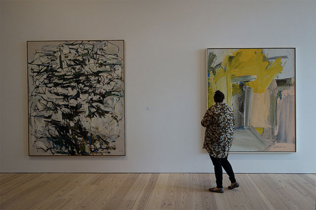 Joan Mitchell and Willem de Kooning