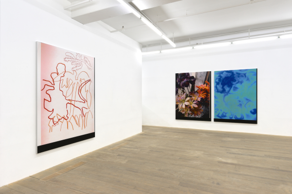 Installation view of Travess Smalley at Foxy Production. Image courtesy of the gallery. 
