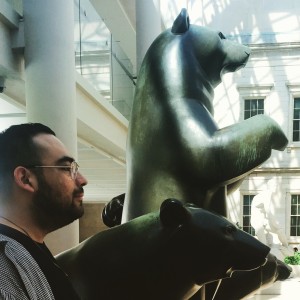 Aguilar with Bears at the Met
