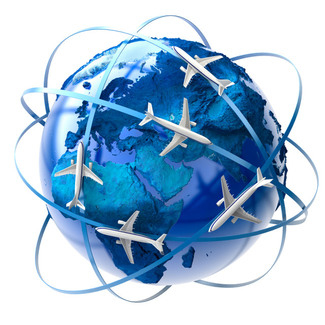 International air travel