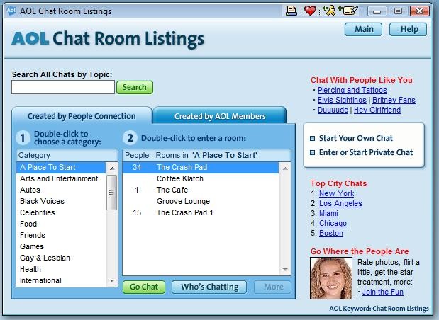 Welcome to AOL Chat Rooms in 1997Oops I Mean Virtual Booths in 2020! -  Cybersecurity Marketing Society