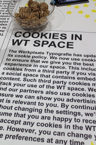 They're also distributing cookies. 