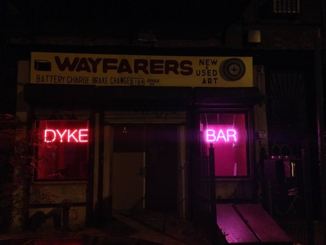 Macon Reed's "Eulogy for the Dyke Bar" opens Friday Night at Wayfarers Brooklyn. 