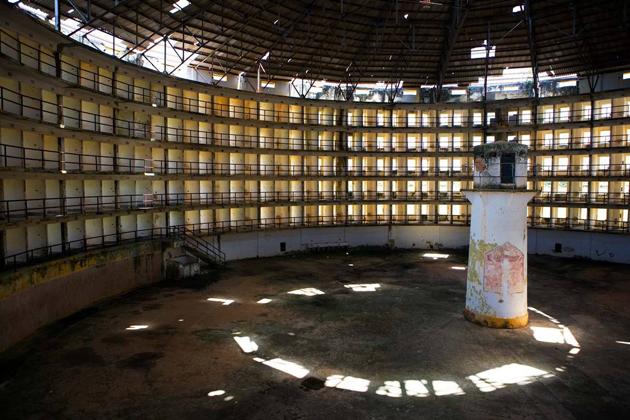 Presidio Modelo, Isla de Pinos, Cuba (defunct, 1928- 1967). The Presidio Modelo once housed many prominent Cuban political prisoners. 