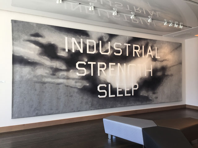 Ed Ruscha, Industrial Strength Sleep
