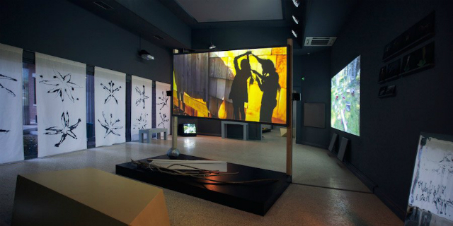 Joan Jonas's Venice Biennale Pavilion. Credit: Artspace 