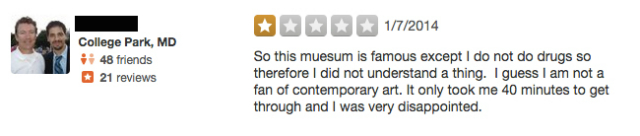 Credit: Bad Art Museum Reviews