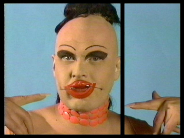 Charles Atlas's "Teach" (1992-1996). Video installation. Image courtesy of artist/Luhring Augustine