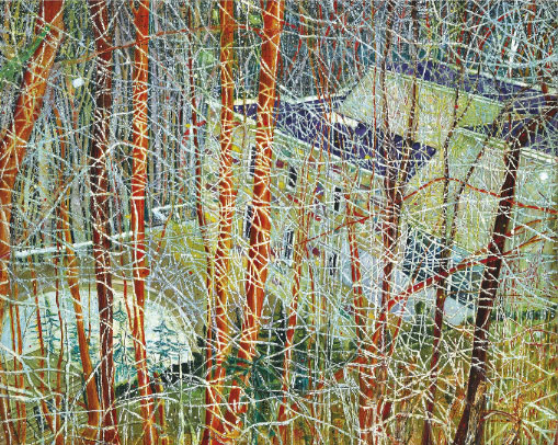 Peter-Doig, "The Architects-Home in the Ravine", 1991