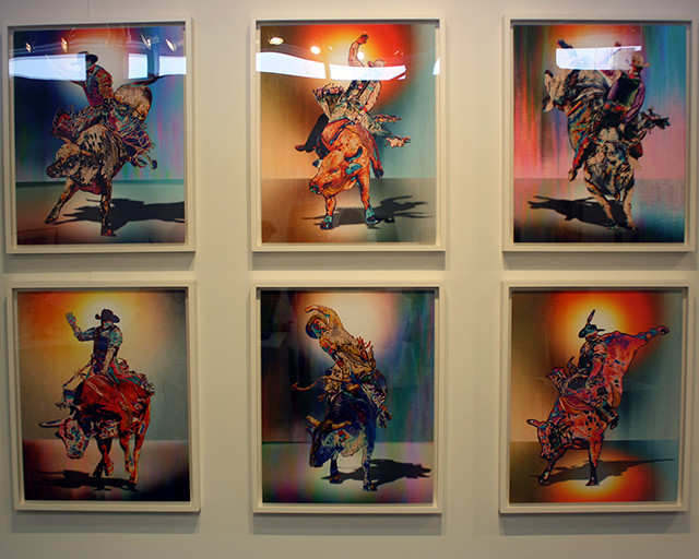 Gordon Cheung, “Minotaur 1 - 6,’ 2015 at Alan Christea Gallery (London) 