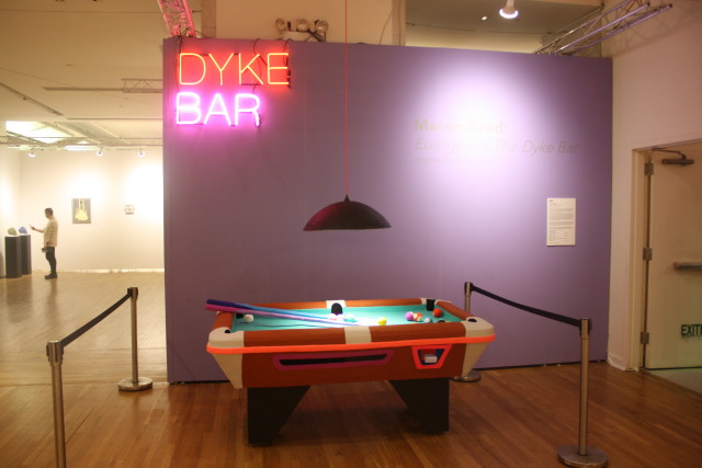 Macon Reed's "Eulogy for the Dyke Bar" commissioned by Pulse. 