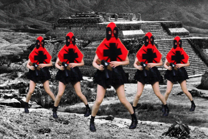 Elektra KB, Cathara Insurgency Protecting an Autonomous Liberated Territory, 2014, animated GIF