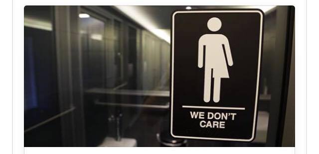 Some view Peregrine Honig's restroom signs as insensitive. 