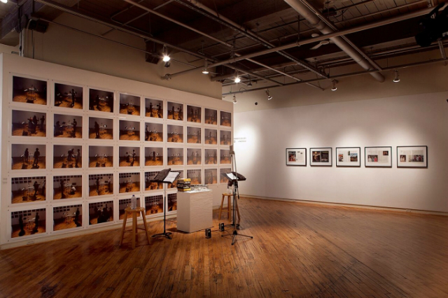 Installation view of Deanna Bowen's "Paul Good/Robert Sheldon Character Study," 2012. Credit: John Simon Guggenheim Memorial Foundation
