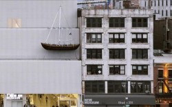Post image for One Year After Chris Burden’s Death, You Can Still See “Ghost Ship” Docked at the New Museum
