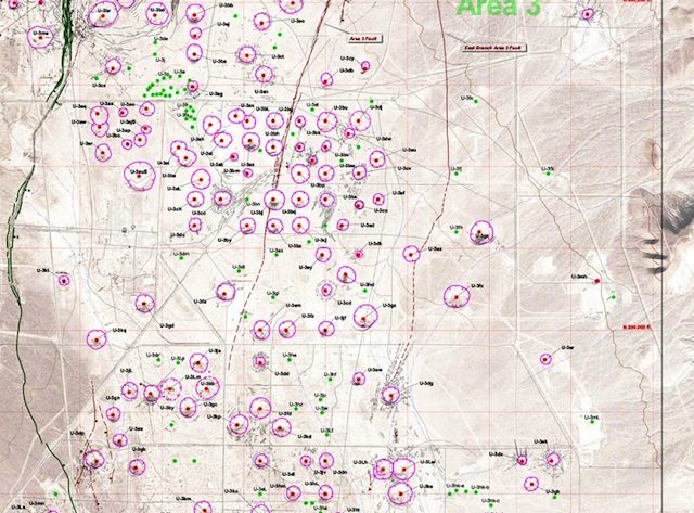 LoPresti, Nevada Test Site diagram