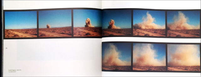 Sequence showing the creation of Double Negative Spread from Michael Heizer by Germano Celant, Fondazione Prada, 1997
