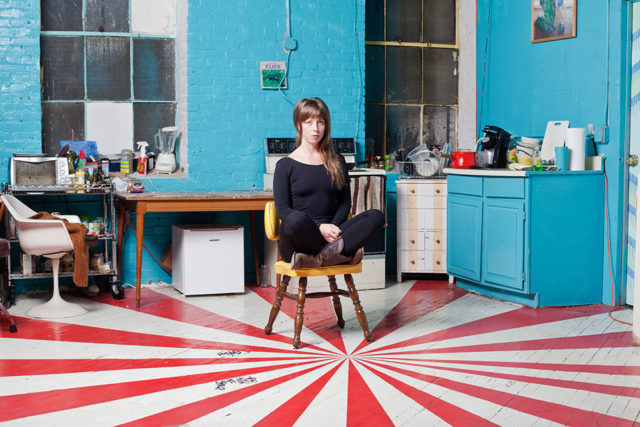 Sigrid Lauren, shot by The Copycat Project (Alex Wein and Rob Brulinski) in her former live/work loft. 