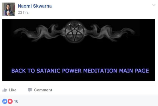 satanic power meditation