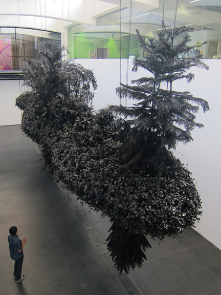 "Hanging Garden in Ink," Ullens Center for Contemporary Art, Beijing, China, 2012