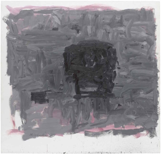 "Inhabiter," Oil on Canvas, 1965.