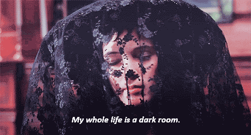 my whole life is a dark room