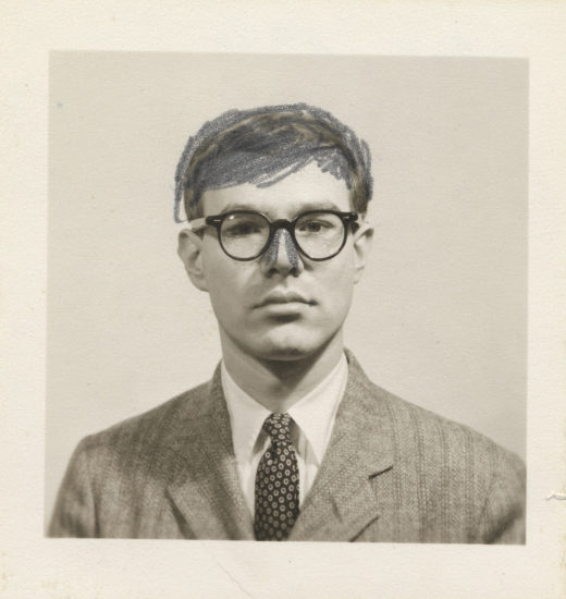 Andy Warhol, Self-Portrait (Passport Photograph with Altered Nose), 1956, The Andy Warhol Museum, Pittsburgh, © The Andy Warhol Foundation for the Visual Arts, Inc.