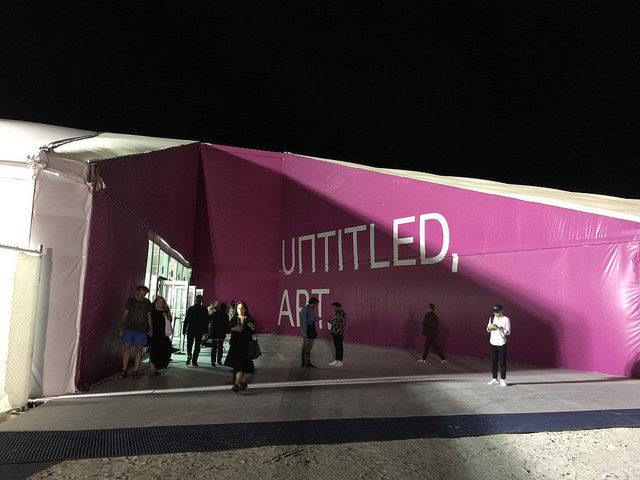 The entrance to UNTITLED.