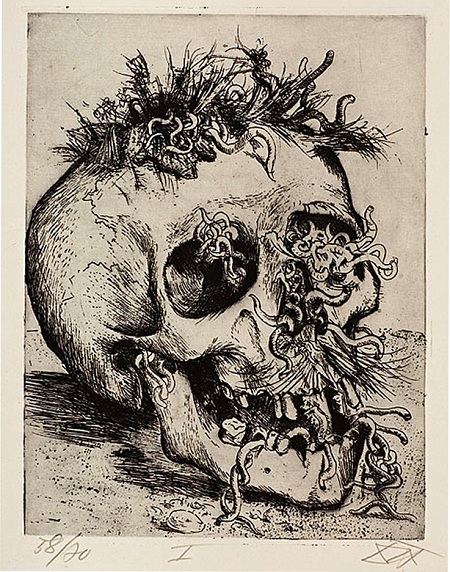 "Skull," 1924.