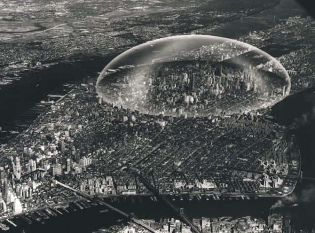Buckminster Fuller – Dome Over Manhattan (1961)