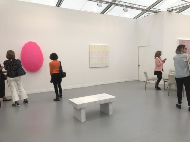 Cheim & Read, "Pink", installation view. 