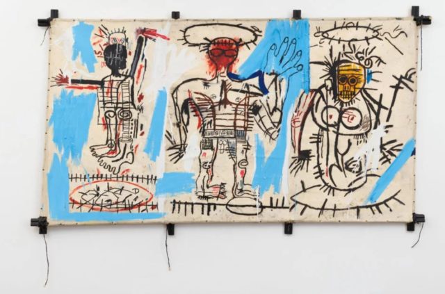 Basquiat’s Baby Boom (1982). © The Estate of Jean-Michel Basquiat, ADAGP, Paris and ARS, New York.